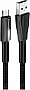 ���� ������ ColorWay USB 2.0 AM to Micro 5P 1.0m zinc alloy + led black (CW-CBUM035-BK)