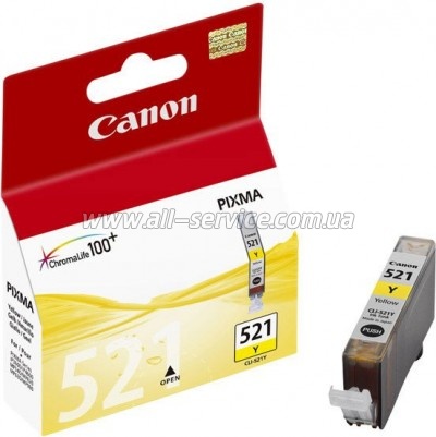  Canon CLI-521 Yellow MP540/ MP630 (2936B004)