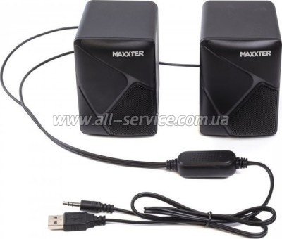   Maxxter CSP-U004RGB USB Black (CSP-U004RGB)