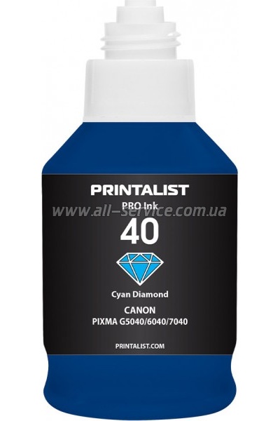  PRINTALIST GI-40 Canon G5040/ G6040 190 Cyan (PL40C)