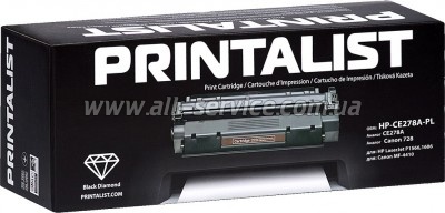  PRINTALIST HP LJ P1566/ 1606/ Canon MF-4410  CE278A/ Canon 728 (HP-CE278A-PL)