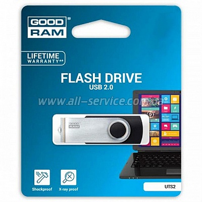  16GB GOODRAM USB 2.0 UTS2 Twister Blue (UTS2-0160B0R11)