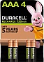 Аккумулятор Duracell AAA HR03 750mAh * 4 (5007331) Аккумулятор Duracell AAA HR03 750mAh * 4 (5007331)