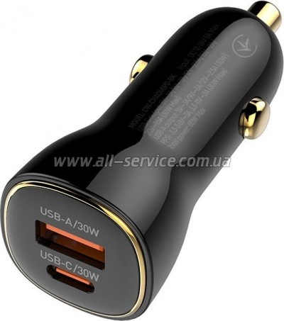 �������� ���������� ColorWay PowerDelivery PPS USB USB-A + USB-C Black (CW-CHA046PD-BK)