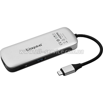 USB- Kingston Nucleum USB 3.1 Type-C (C-HUBC1-SR-EN)