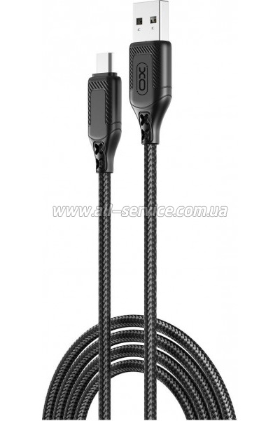 Дата кабель USB 2.0 AM to Micro 5P 1.0m braided black XO (NB235_M_Black) Дата кабель USB 2.0 AM to Micro 5P 1.0m braided black XO (NB235_M_Black)