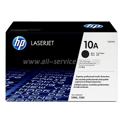 Картридж HP LJ 2300 series (Q2610A) Картридж HP LJ 2300 series (Q2610A)