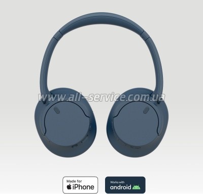 �������� Sony WH-CH720N Wireless Blue (WHCH720NL.CE7)