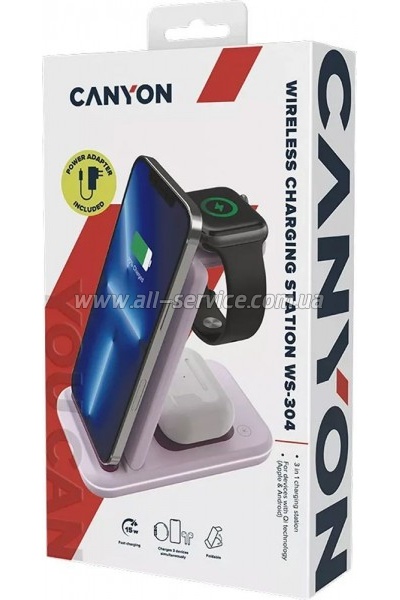 �������� ������� Canyon WS-304 Iced Pink (CNS-WCS304IP)