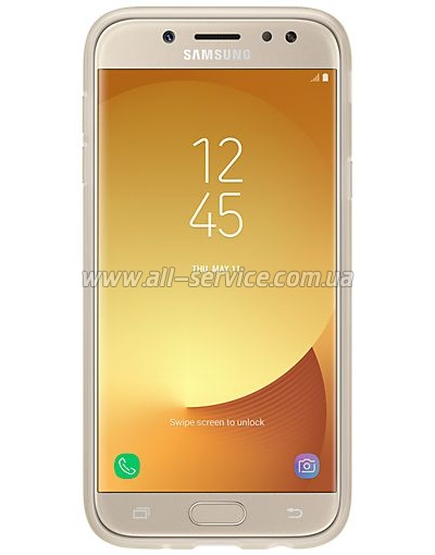  Samsung Jelly Cover   Galaxy J5 2017 (J530) Gold (EF-AJ530TFEGRU)