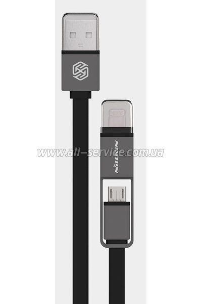 Кабель NILLKIN Plus Cable 1M Black Кабель NILLKIN Plus Cable 1M Black