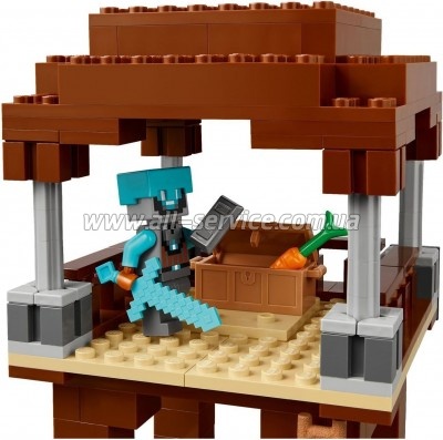 ����������� LEGO Minecraft �������� ����������� � ���������� (21278)