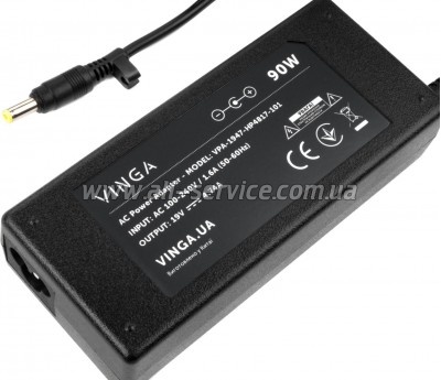 ���� ������� � �������� Vinga HP 90W 19V 4.74A ������ 4.8*1.7 (VPA-1947-HP4817-101)
