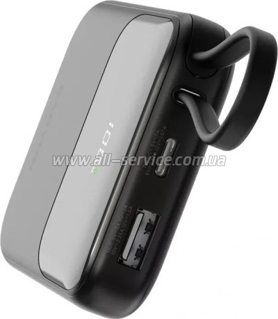   Canyon 10000mAh OnPower 101 PD/22.5W built-in cable Black (CNS-CPB101BK)