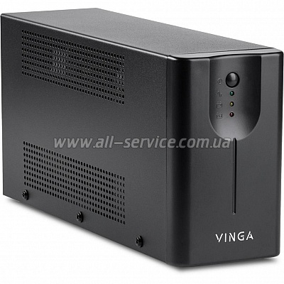  Vinga LED 600VA metal case with USB (VPE-600MU)