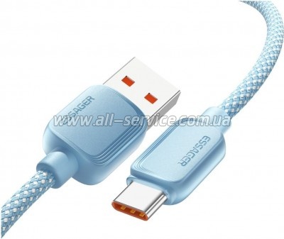 ���� ������ USB 2.0 AM to USB-C 1.0m 100W blue Essager (EXC7A-WL03-P)