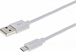 ���� ������ USB 2.0 AM to Micro 5P 2.5m white Grand-X (PM025W)