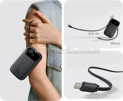 ������� ������������� Baseus EnerFill FC31 20000mAh 45W Cosmic Black (P10082105123-00)