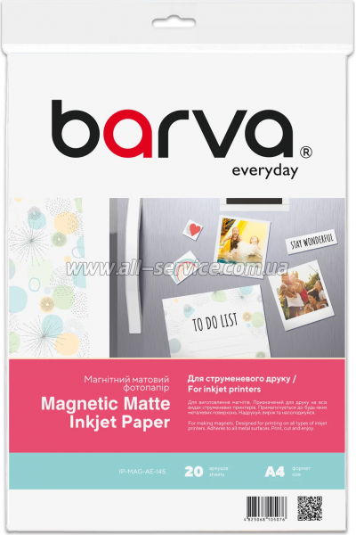 Barva Magnetic Everyday Matte 650/ A4 20 (IP-MAG-AE-145)