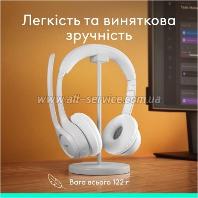  Logitech Zone 300 Bluetooth Off-White (981-001417)