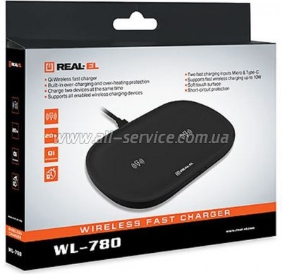 �������� ������� REAL-EL WL-780 black (EL123160020)