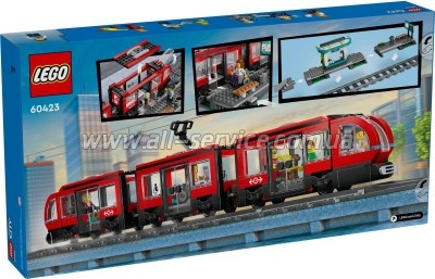 ����������� LEGO City ������� � ������ � ������ ������ 811 ������� (60423)