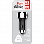    Colorway 2USB Power Delivery Port + QC3.0  36W Black (CW-CHA012PD-BK)