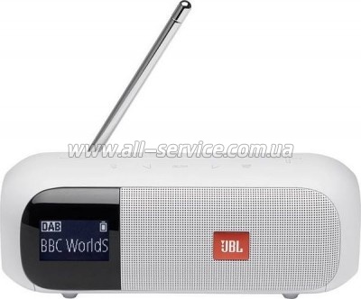   JBL Tuner 2 FM White (JBLTUNER2WHT)