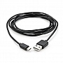   USB 2.0 AM to Micro 5P PVC 1.8m black Vinga (VCPDCM1.8BK)