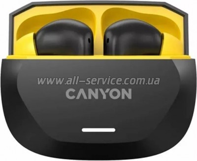 �������� Canyon Hexagon 7 TWS Black/ Yellow (CNS-TWS7BY)