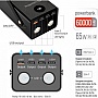   ColorWay 60000 mAh Powerful PD/ 65W, QC/ 4.0, AFC, FCP, Black (CW-PB600LPA5BK-PDD)