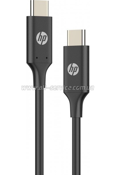 ���� ������ USB-C to USB-C 1.0m USB 3.1 PD 3A 60W HP (HP_DHC-TC107-1M)