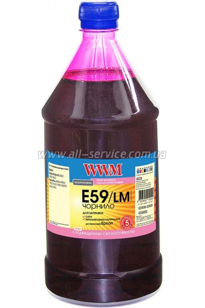  WWM  Epson Stylus Pro 7890/ 9890 (1000) Light Magenta (E59/LM-4)