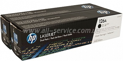  HP LJ CP1025 black DUAL PACK (CE310AD)