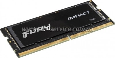     SoDIMM DDR5 16GB 4800 MHz FURY Impact Kingston Fury (ex.HyperX) (KF548S38IB-16)