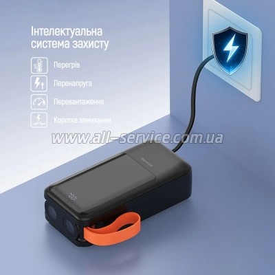 ������� ������������� ColorWay 30000mAh PowerHub PD 22.5W Black (CW-PB300LP07BK)