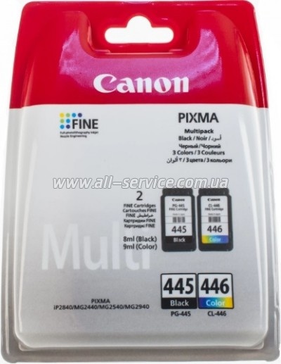   Canon PG-445 + CL-446 Black/ Color (8283B008)