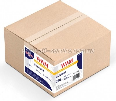  WWM Matte 230/ A4 1000 (M230.1000)