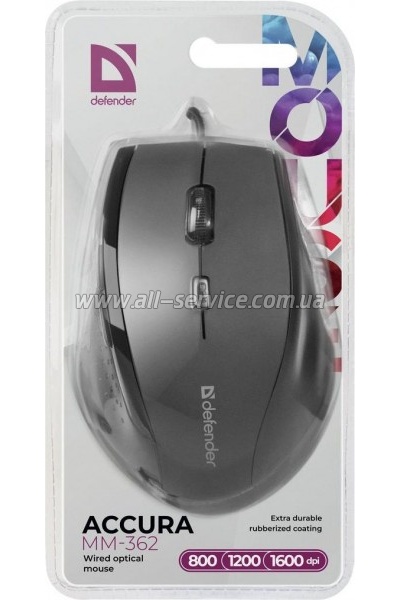 ����� Defender MM-362 Black (52362)