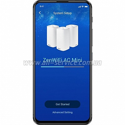 Wi-Fi Mesh  ASUS ZenWiFi mini CD6 2PK (CD6-2PK)