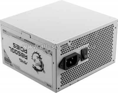   MSI 850W (MAG A850GL PCIE5 WHITE)