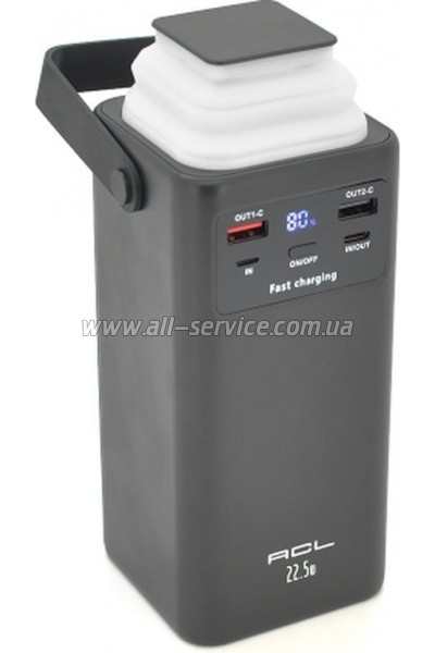 ������� ������������� ACL 50000mAh PD 22.5W Black (ACLPW-113B)