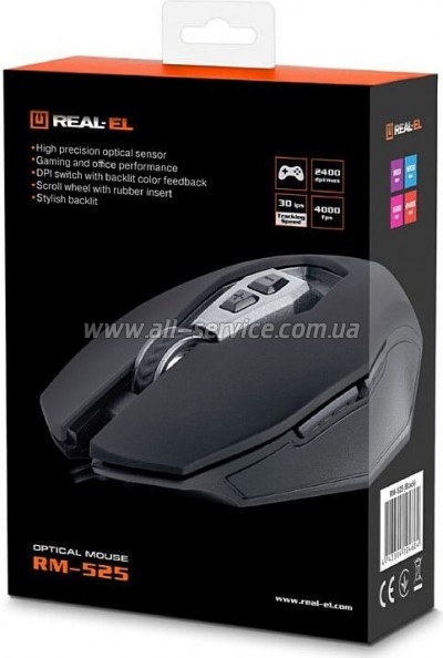  REAL-EL RM-525 Black