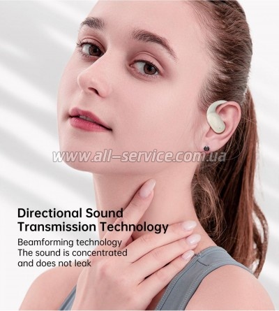 �������� Choetech Open-ear � LED ������� Beige (BH-T25-SK)