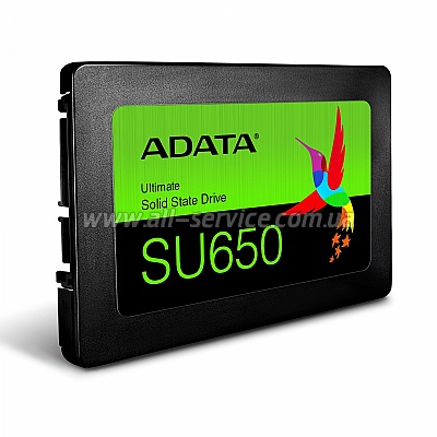 SSD  2.5" ADATA 960GB SU650 SATA 3D TLC (ASU650SS-960GT-R)