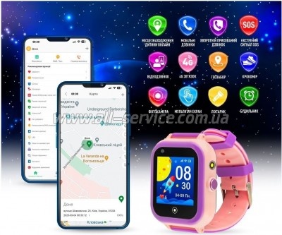 - GARMIX PointPRO-200 4G/GPS/WIFI/VIDEO CALL PINK (1002335)