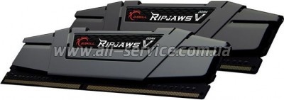     DDR4 16GB (2x8GB) 3200 MHz RipjawsV G.Skill (F4-3200C16D-16GVGB)