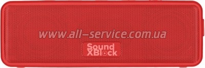   2E SoundXBlock TWS MP3 Wireless Waterproof Red (2E-BSSXBWRD)