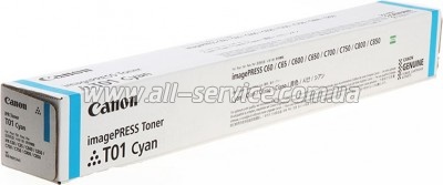 �����-�������� Canon T01 Canon imagePRESS C800/ C700 Cyan (8067B001)