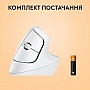  Logitech Lift for Mac Vertical Ergonomic Mouse Off White (910-006477)